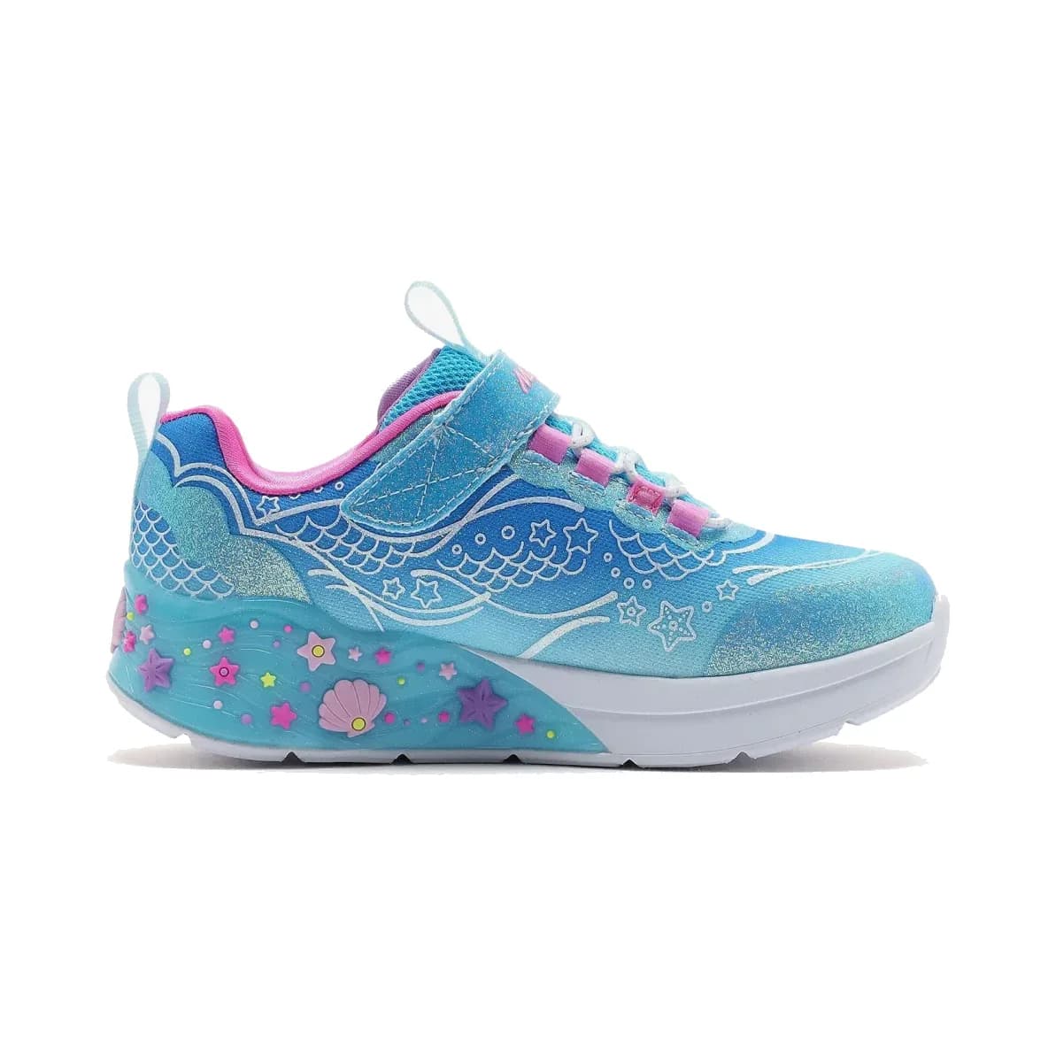Skechers Mermaid Dreams Büyük Kız Çocuk Mavi Işıklı Spor Ayakkabı · 303060L-BLMT