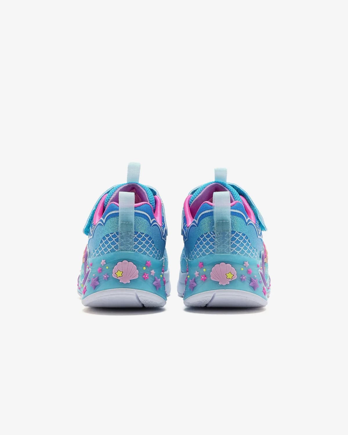 Skechers Mermaid Dreams Büyük Kız Çocuk Mavi Işıklı Spor Ayakkabı · 303060L-BLMT (5/8)