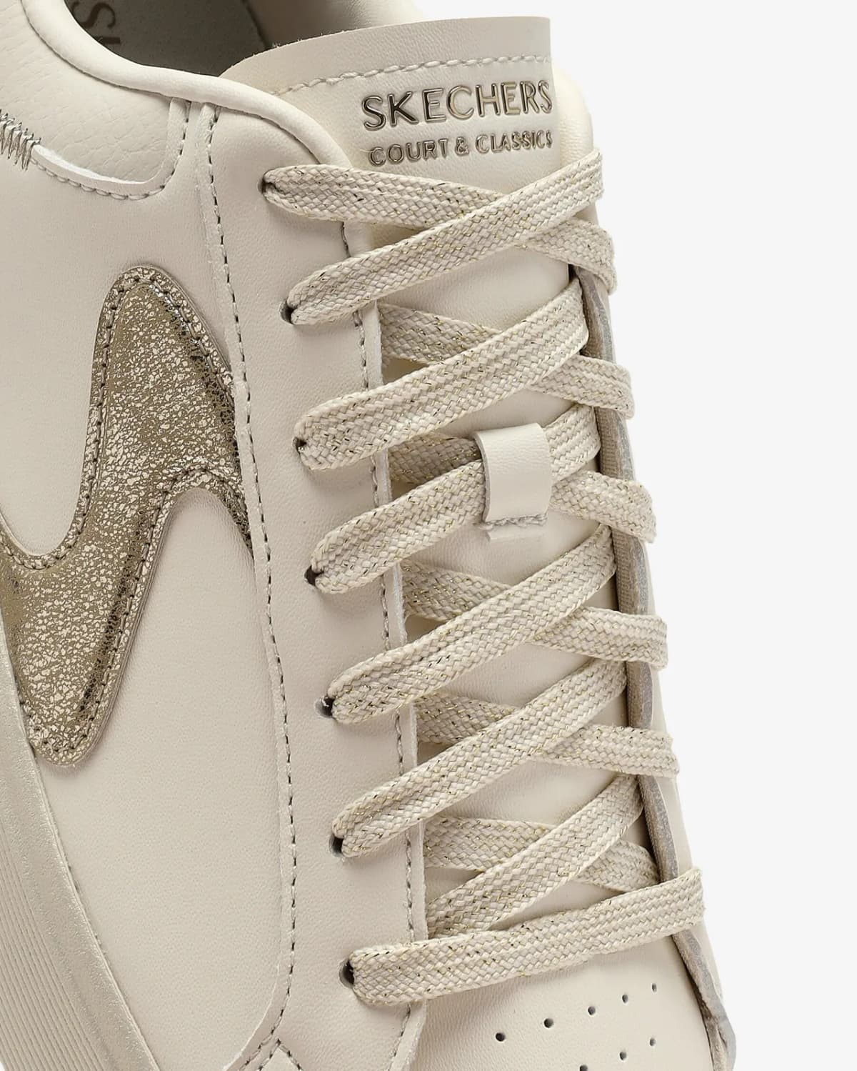 Skechers Hiland - Quite Chic Kadın Bej Sneakers · 185170-NTGD (10/12)