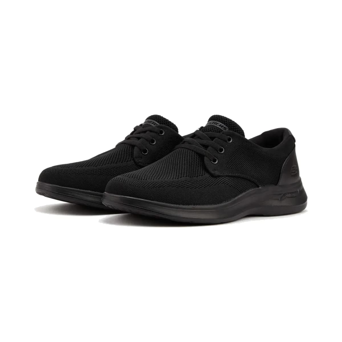 Skechers Arch Fit Darlo - Weedon Erkek Siyah Günlük Ayakkabı · 204463-BBK (3/8)