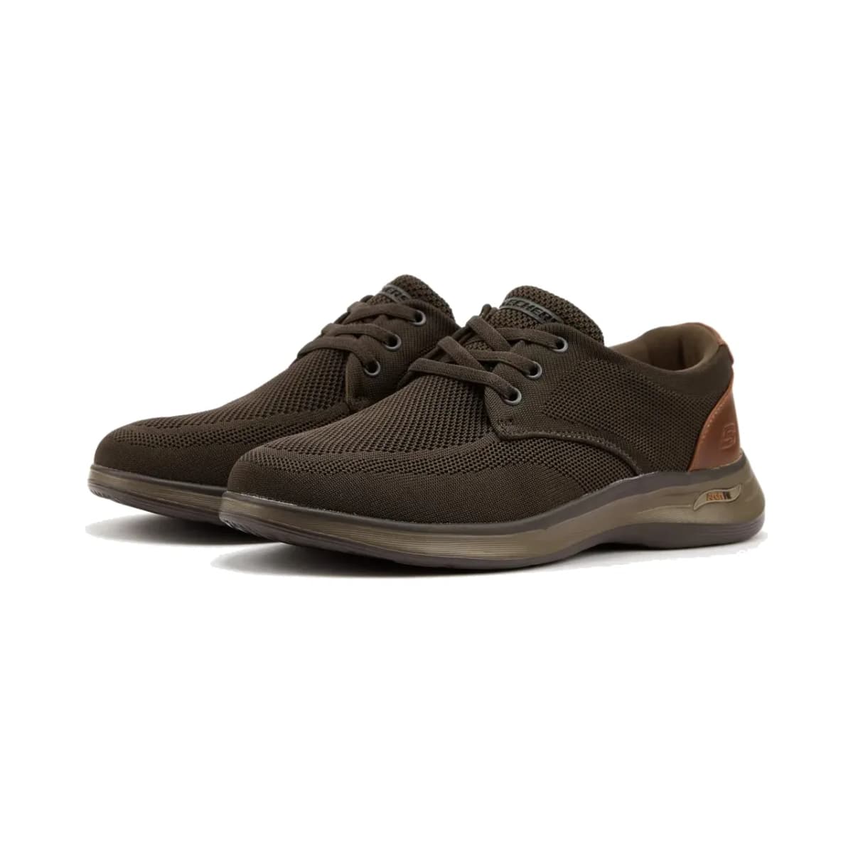Skechers Arch Fit Darlo - Weedon Erkek Haki Günlük Ayakkabı — Yeşil · 204463-OLBR (3/8)