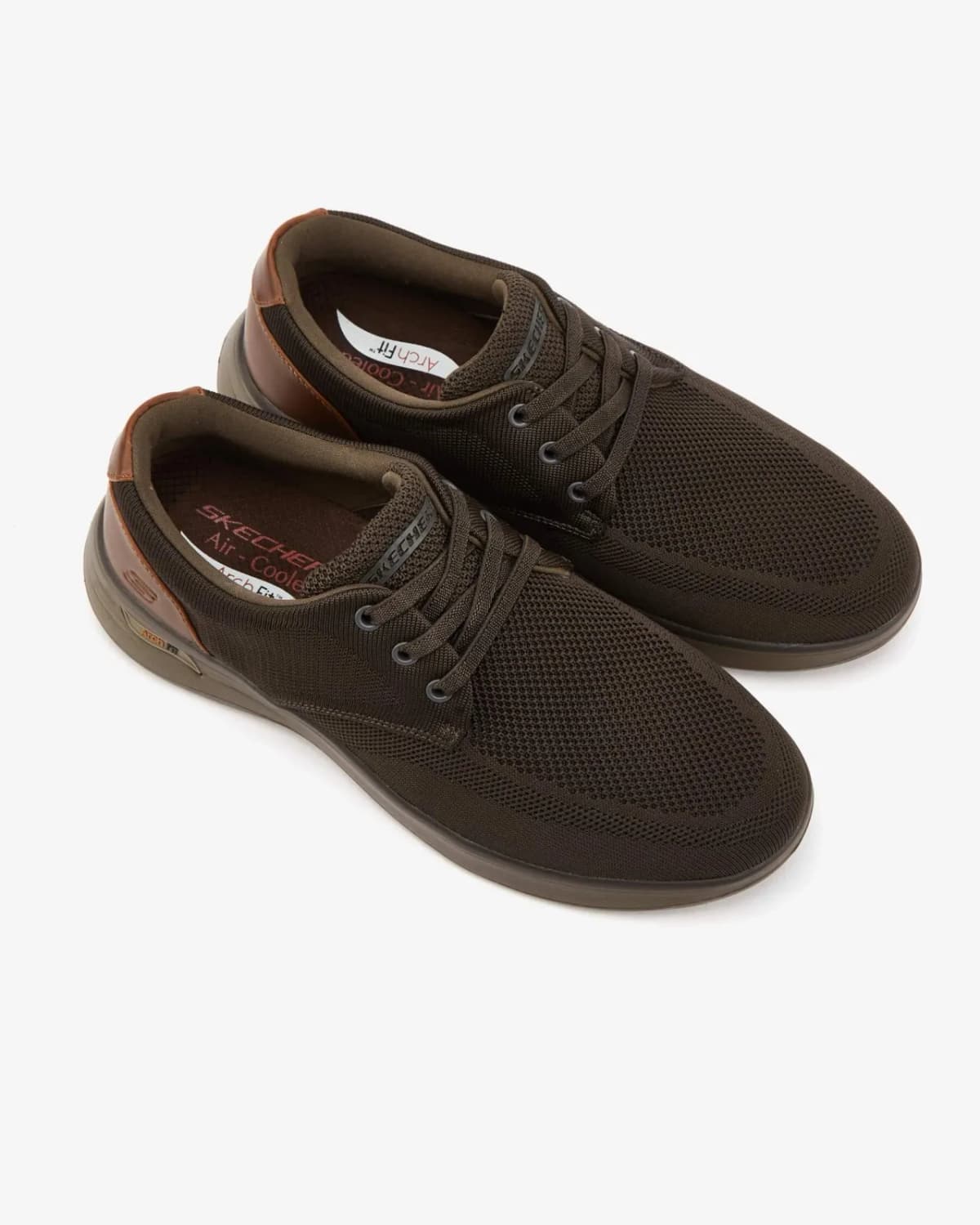 Skechers Arch Fit Darlo - Weedon Erkek Haki Günlük Ayakkabı — Yeşil · 204463-OLBR (6/8)
