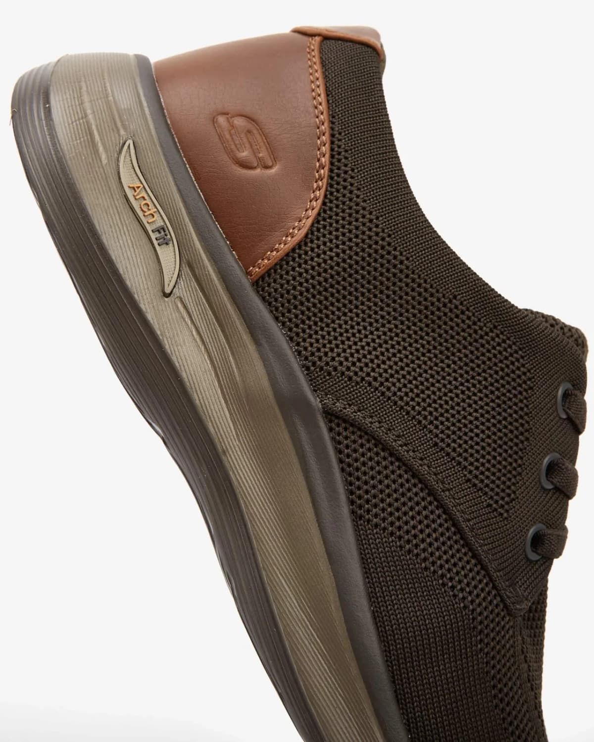 Skechers Arch Fit Darlo - Weedon Erkek Haki Günlük Ayakkabı — Yeşil · 204463-OLBR (7/8)