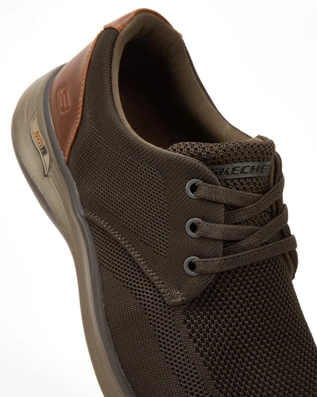 Skechers Arch Fit Darlo - Weedon Erkek Haki Günlük Ayakkabı — Yeşil · 204463-OLBR (8/8)