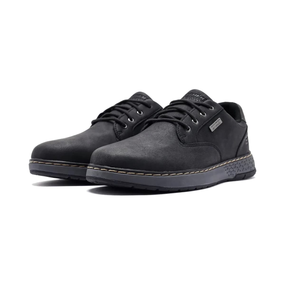 Skechers Garlan - Pryor Erkek Siyah Su Geçirmez Günlük Ayakkabı · 205234-BLK (3/8)