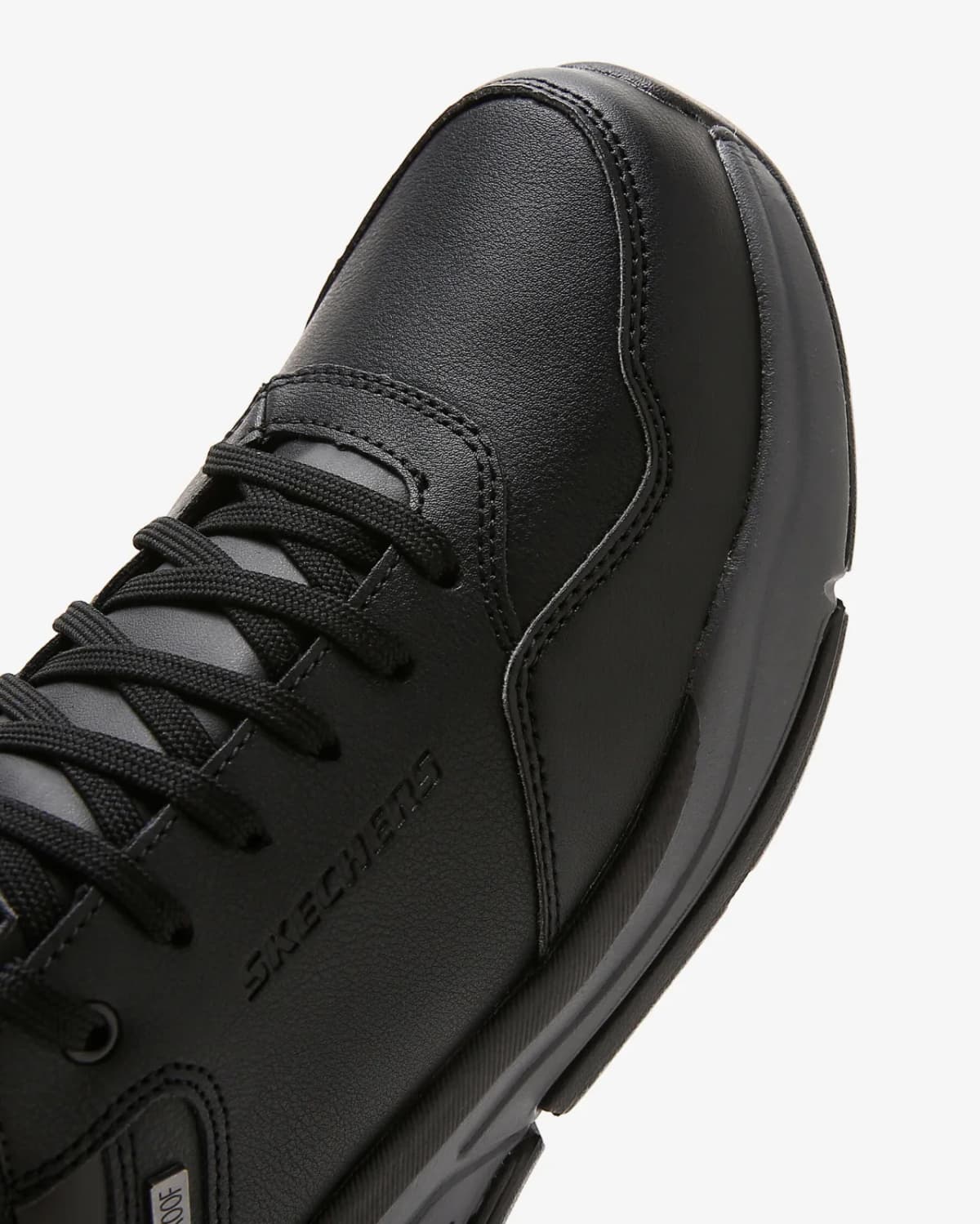 Skechers Benago - Hombre Erkek Siyah Su Geçirmez Günlük Ayakkabı · 210021-BKGY (7/9)