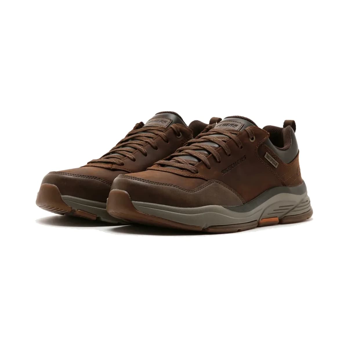Skechers Benago - Hombre Erkek Kahverengi Su Geçirmez Günlük Ayakkabı · 210021-CDB (3/9)