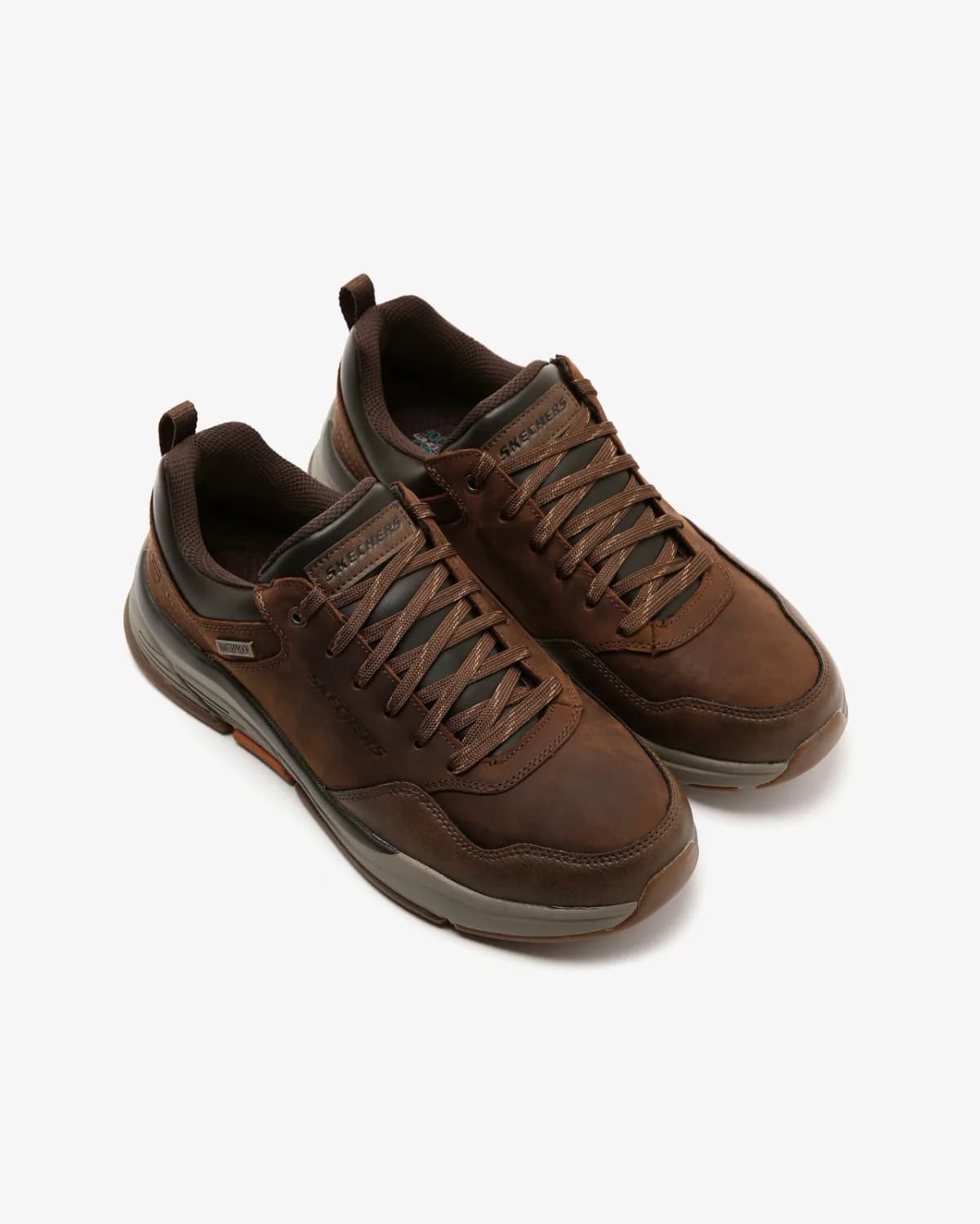 Skechers Benago - Hombre Erkek Kahverengi Su Geçirmez Günlük Ayakkabı · 210021-CDB (6/9)