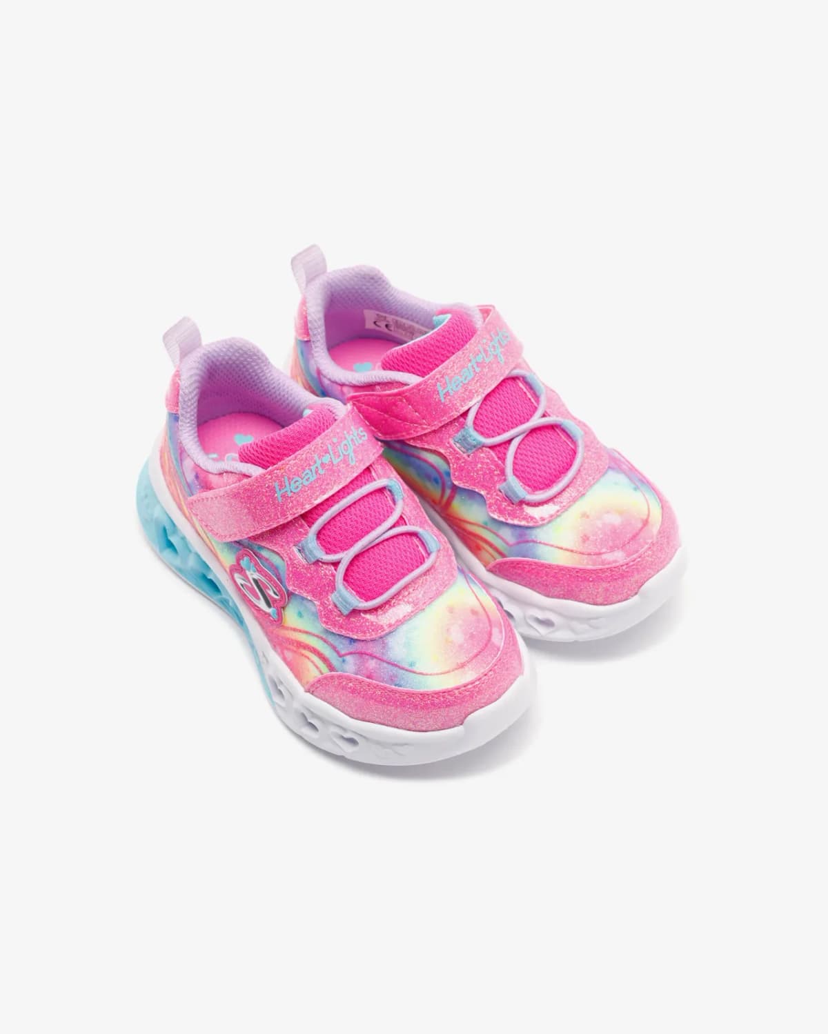 Skechers Flutter Heart Lights - Groovy Swirl Küçük Kız Çocuk Pembe Işıklı Spor Ayakkabı · 303253N-HPLV (6/11)