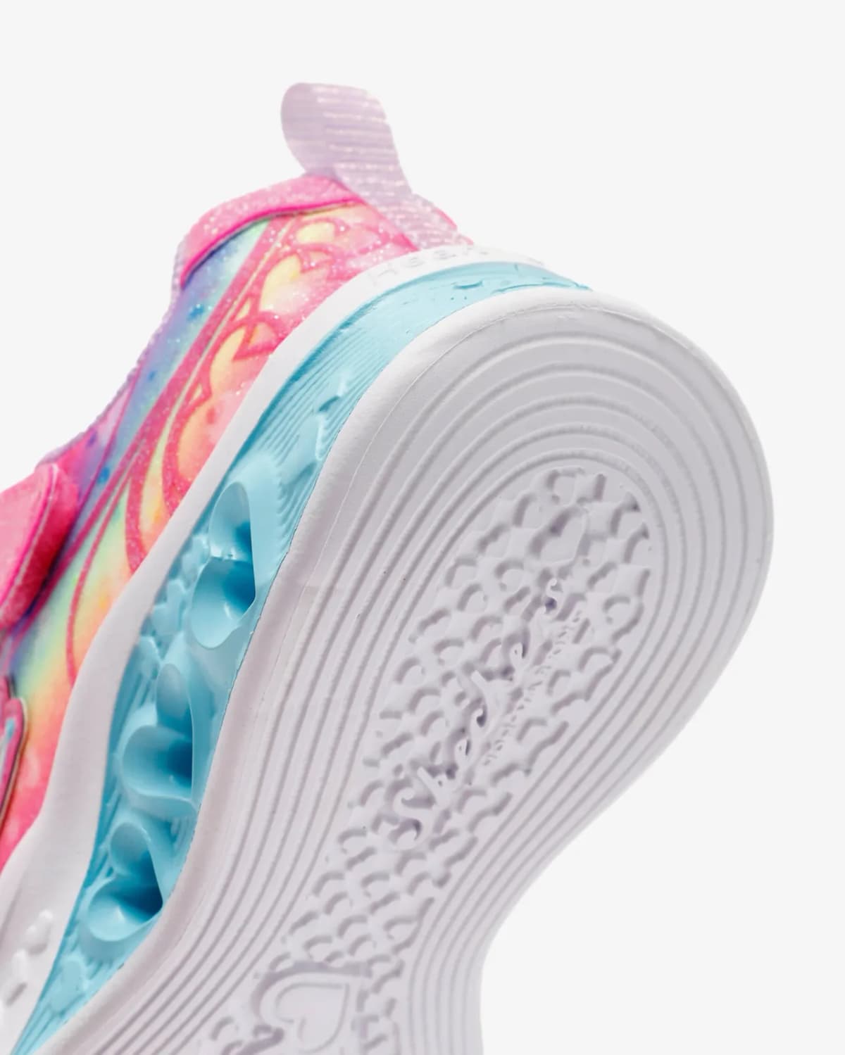 Skechers Flutter Heart Lights - Groovy Swirl Küçük Kız Çocuk Pembe Işıklı Spor Ayakkabı · 303253N-HPLV (7/11)