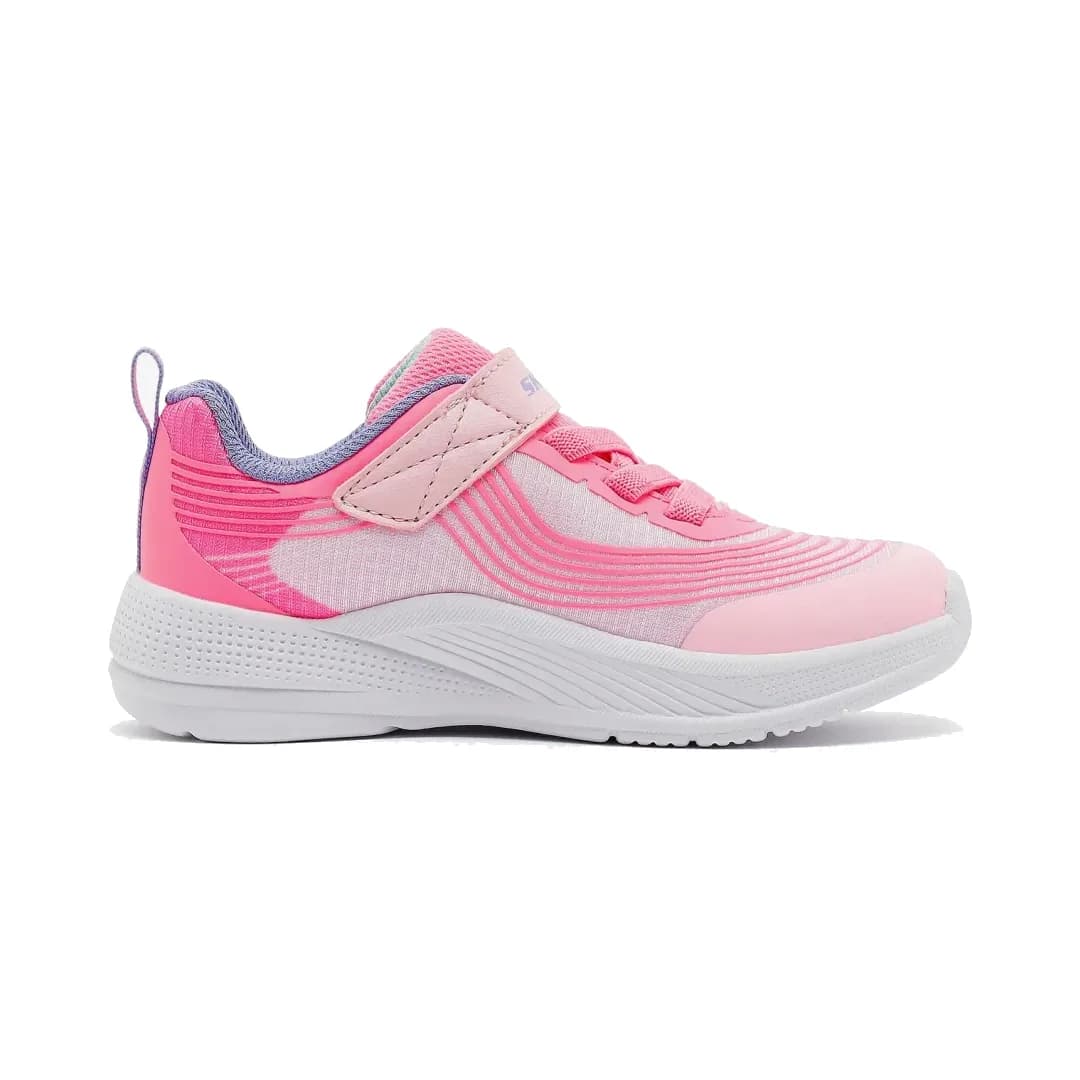 Skechers Microspec Advance Küçük Kız Çocuk Pembe Spor Ayakkabı · 303575N-LTPL