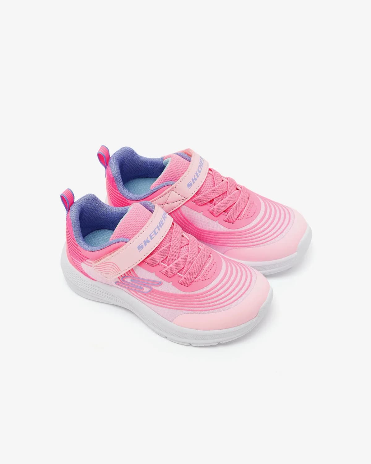 Skechers Microspec Advance Küçük Kız Çocuk Pembe Spor Ayakkabı · 303575N-LTPL (5/5)