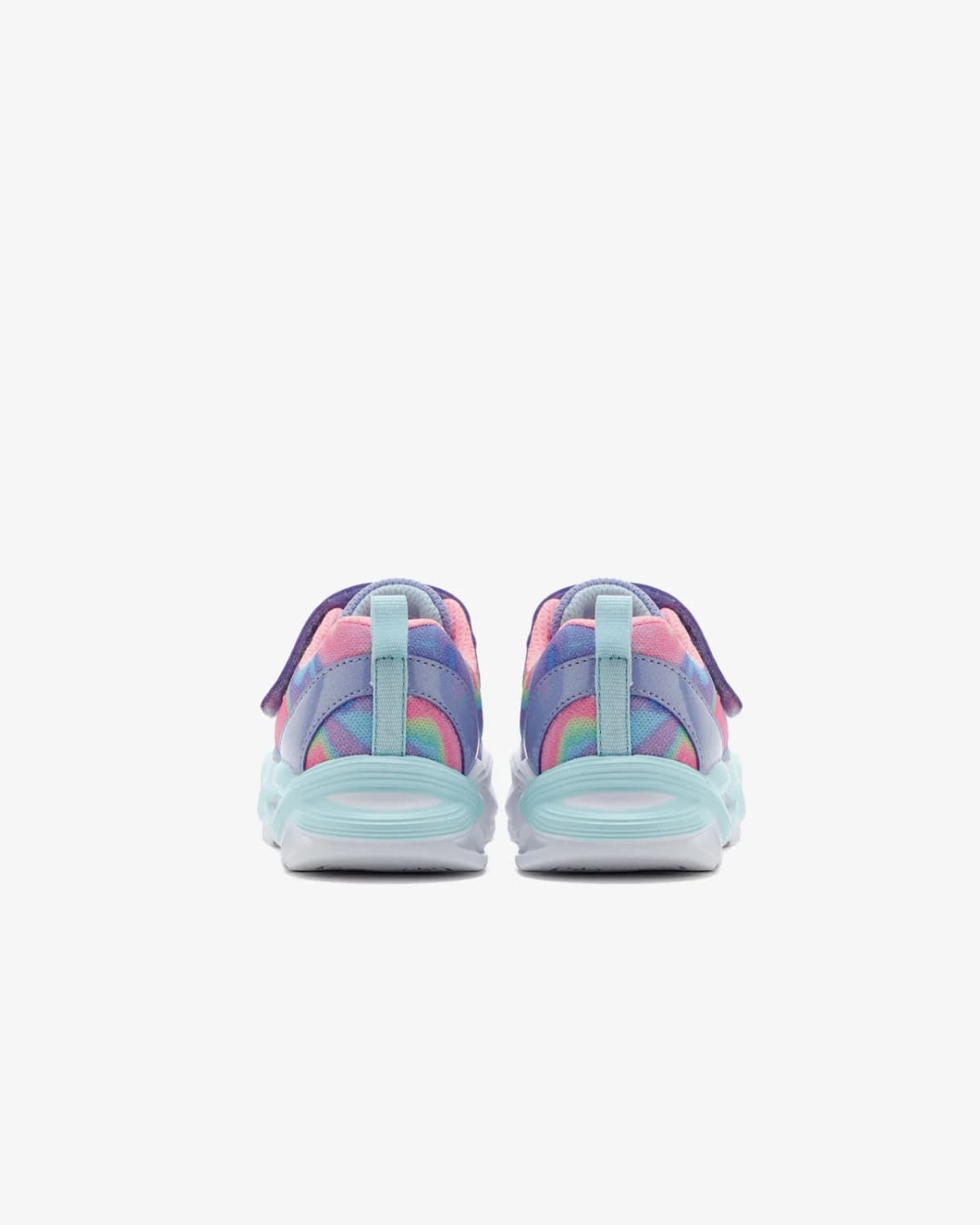 Skechers Twisty Glow - Sorbet Swirl Küçük Kız Çocuk Gri Işıklı Spor Ayakkabı — Pembe · 303716N-PWMT (5/10)