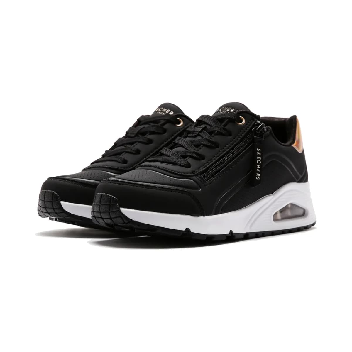 Skechers Uno Gen1 Büyük Kız Çocuk Siyah Sneakers · 310554L-BKRG (3/12)