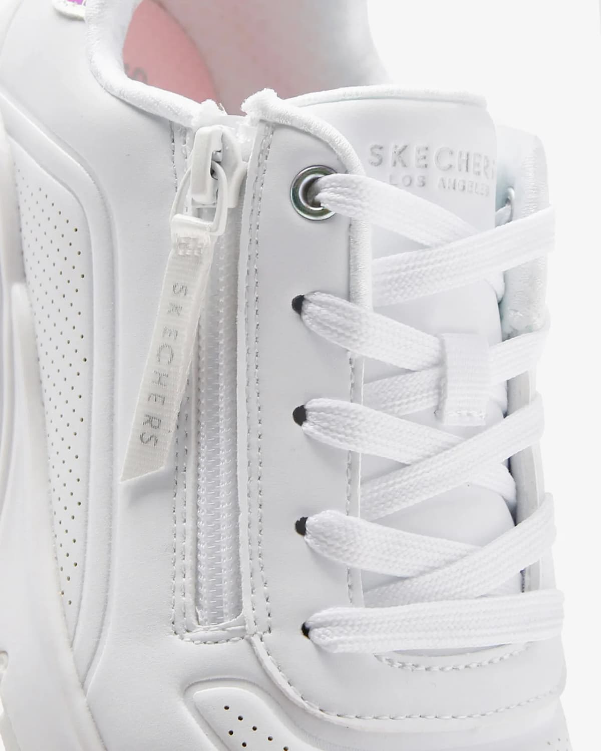 Skechers Uno Gen1 Büyük Kız Çocuk Beyaz Sneakers · 310554L-WHT (10/10)