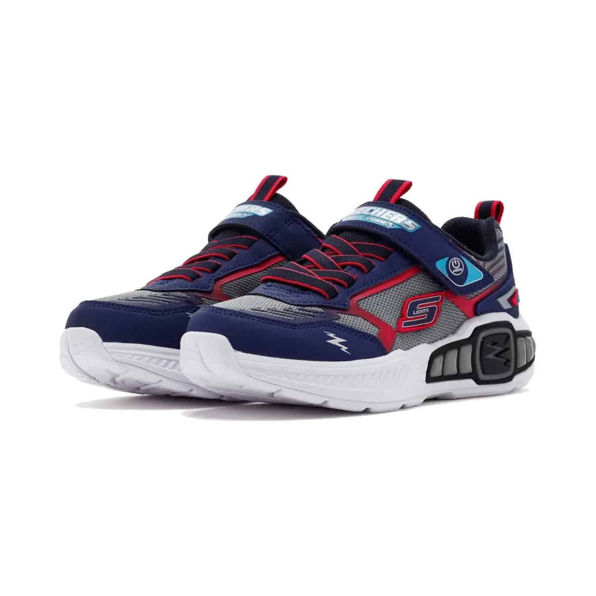 Skechers Light Storm 3.0 Büyük Erkek Çocuk Lacivert Işıklı Spor Ayakkabı — Mavi · 400151L-NVRD (3/11)