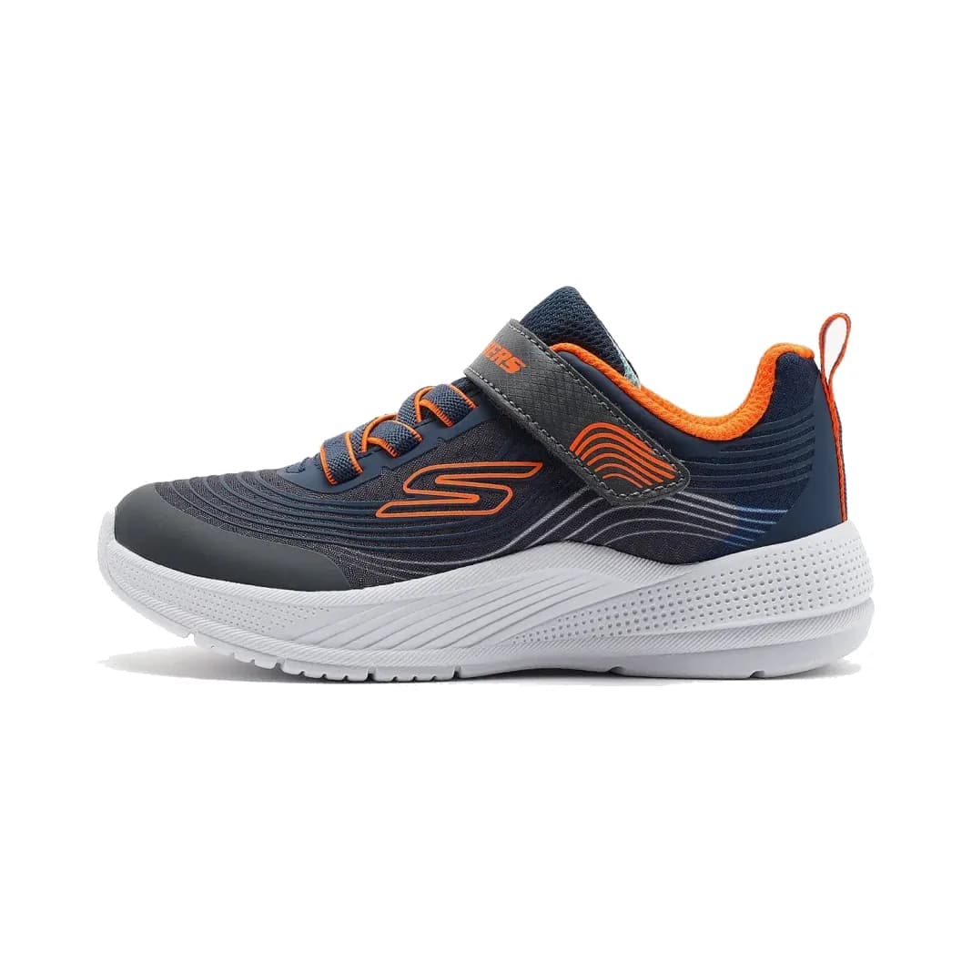 Skechers Microspec Advance Küçük Erkek Çocuk Lacivert Spor Ayakkabı — Mavi · 403926N-NVOR (2/7)