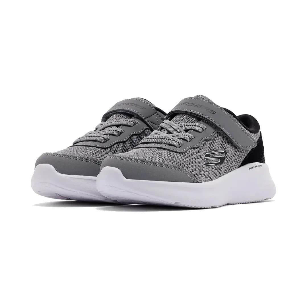 Skechers Skech-lite Pro Sprint Surge Küçük Erkek Çocuk Gri Spor Ayakkabı · 404015N-GYBK (3/7)