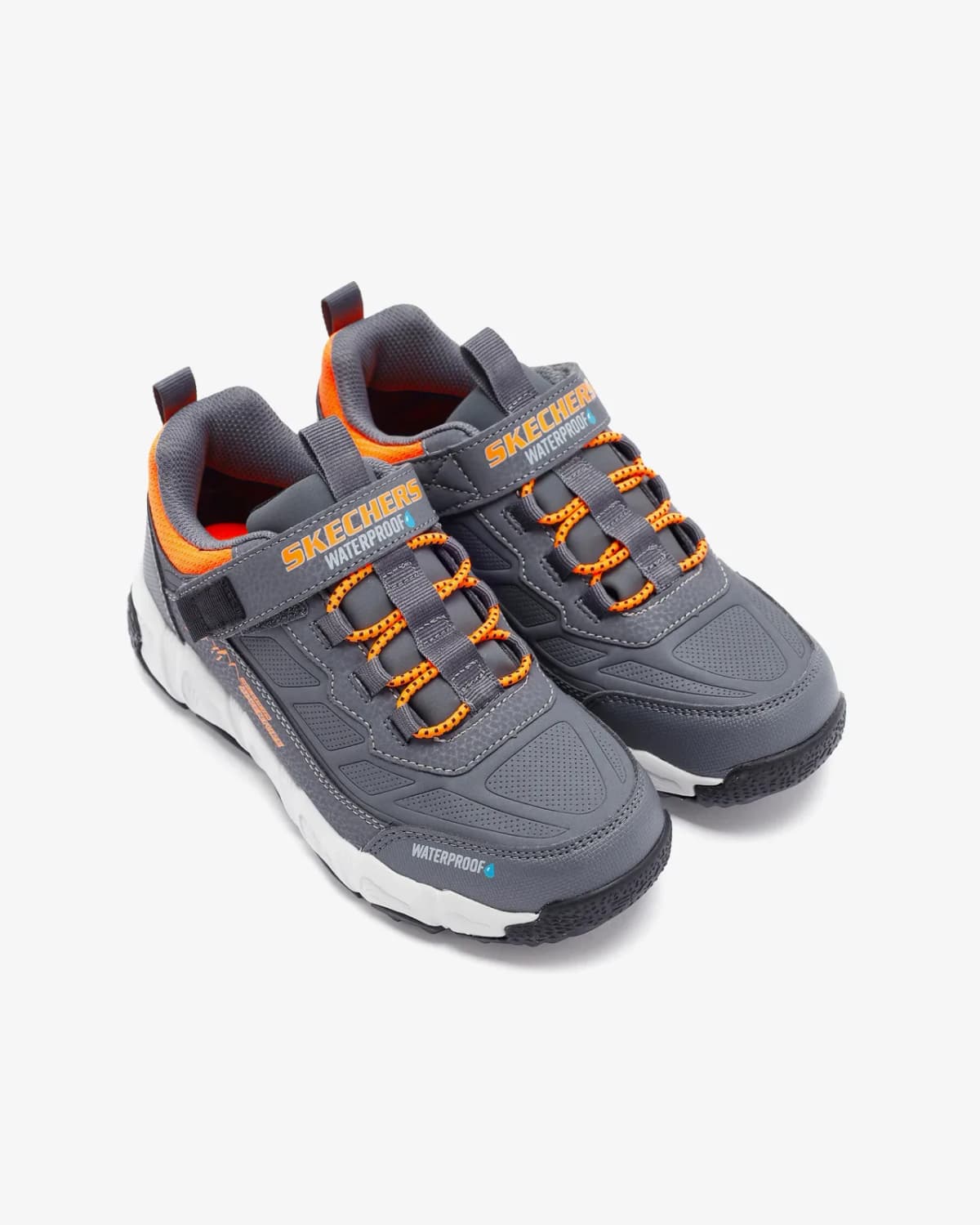 Skechers Velocitrek - H2o Ranger Büyük Erkek Çocuk Gri Su Geçirmez Spor Ayakkabı · 406448L-CCOR (6/10)