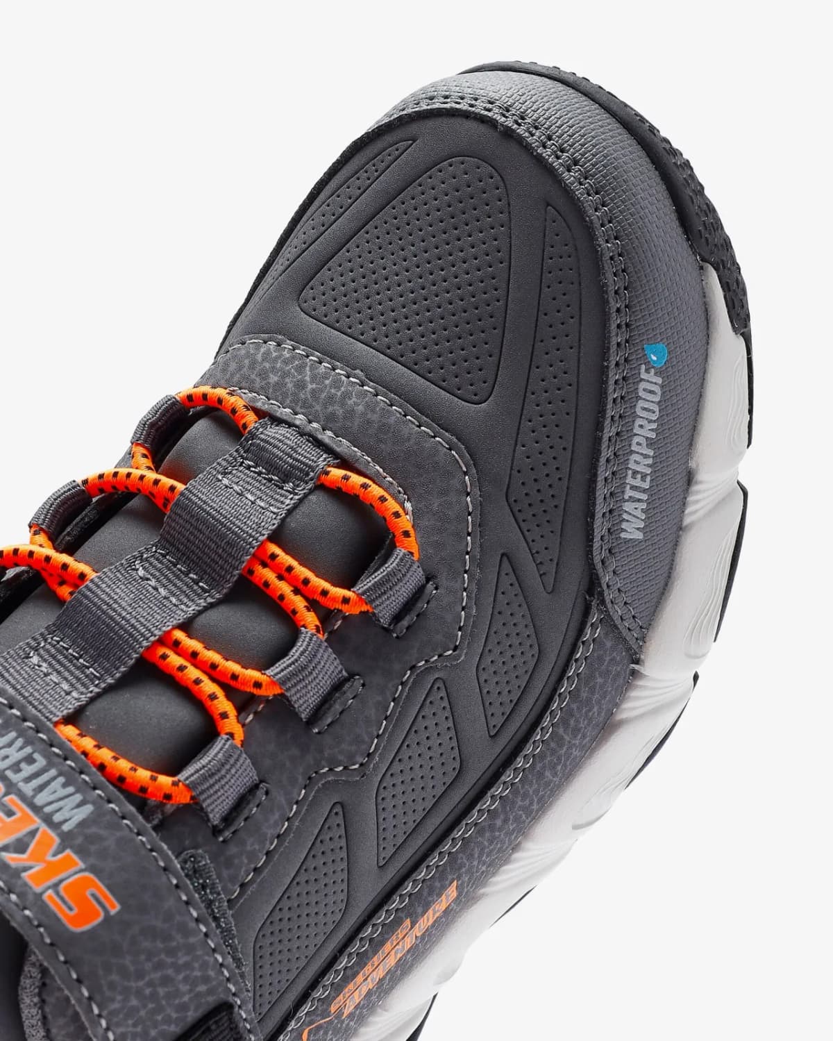 Skechers Velocitrek - H2o Ranger Büyük Erkek Çocuk Gri Su Geçirmez Spor Ayakkabı · 406448L-CCOR (10/10)