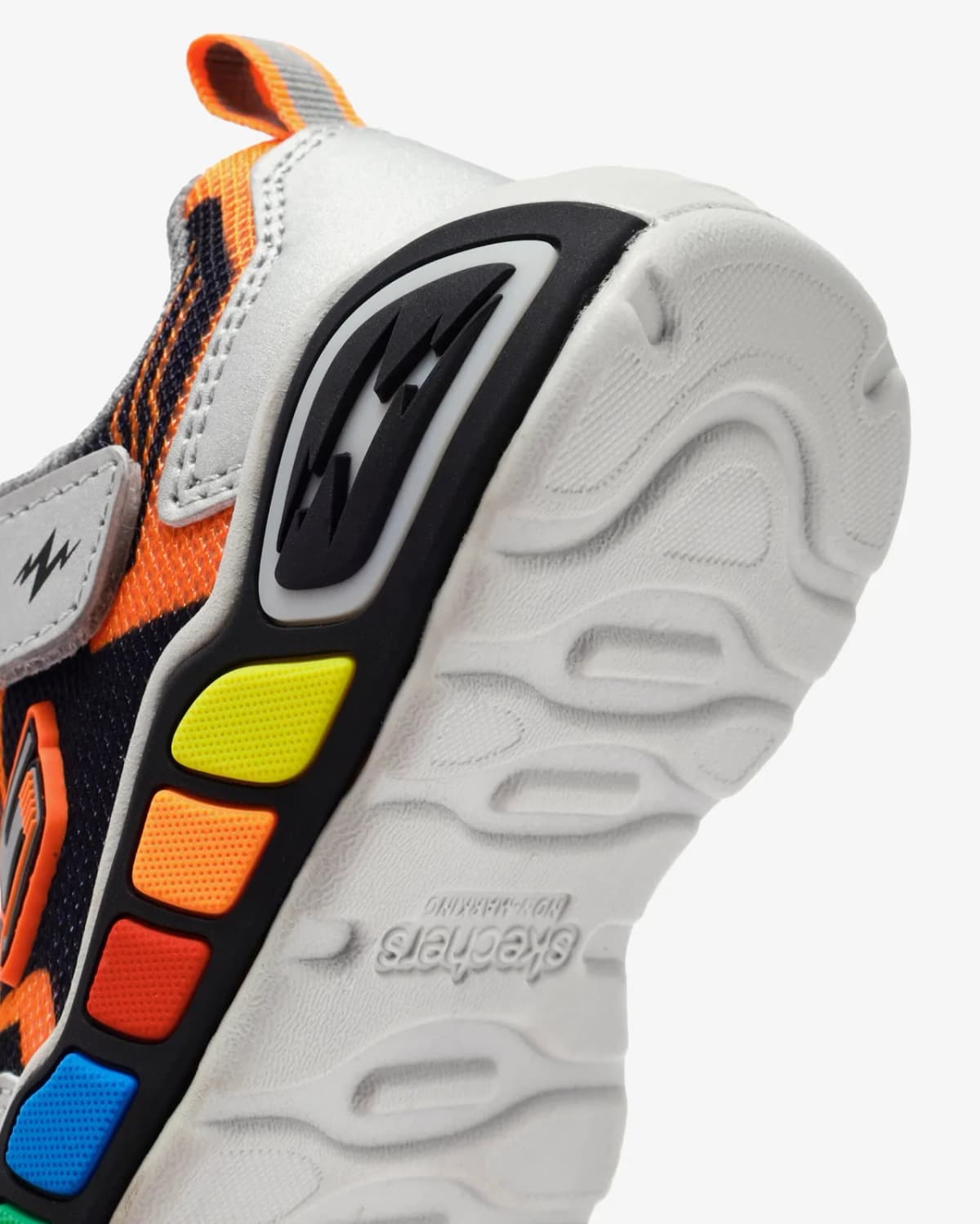 Skechers Play Scene - Storm Brights Küçük Erkek Çocuk Gri Spor Ayakkabı — Çok Renkli · 407606N-SLBK (8/11)