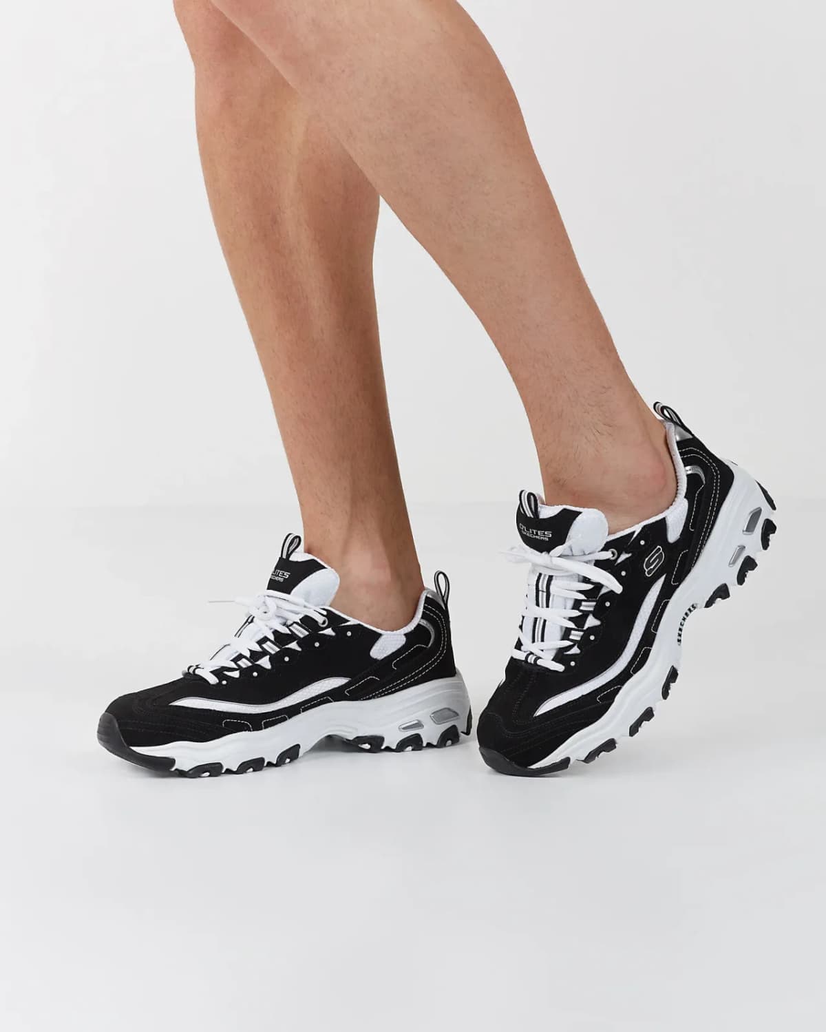 Skechers D'lites Erkek Siyah Sneakers · 52675-BKW (7/9)