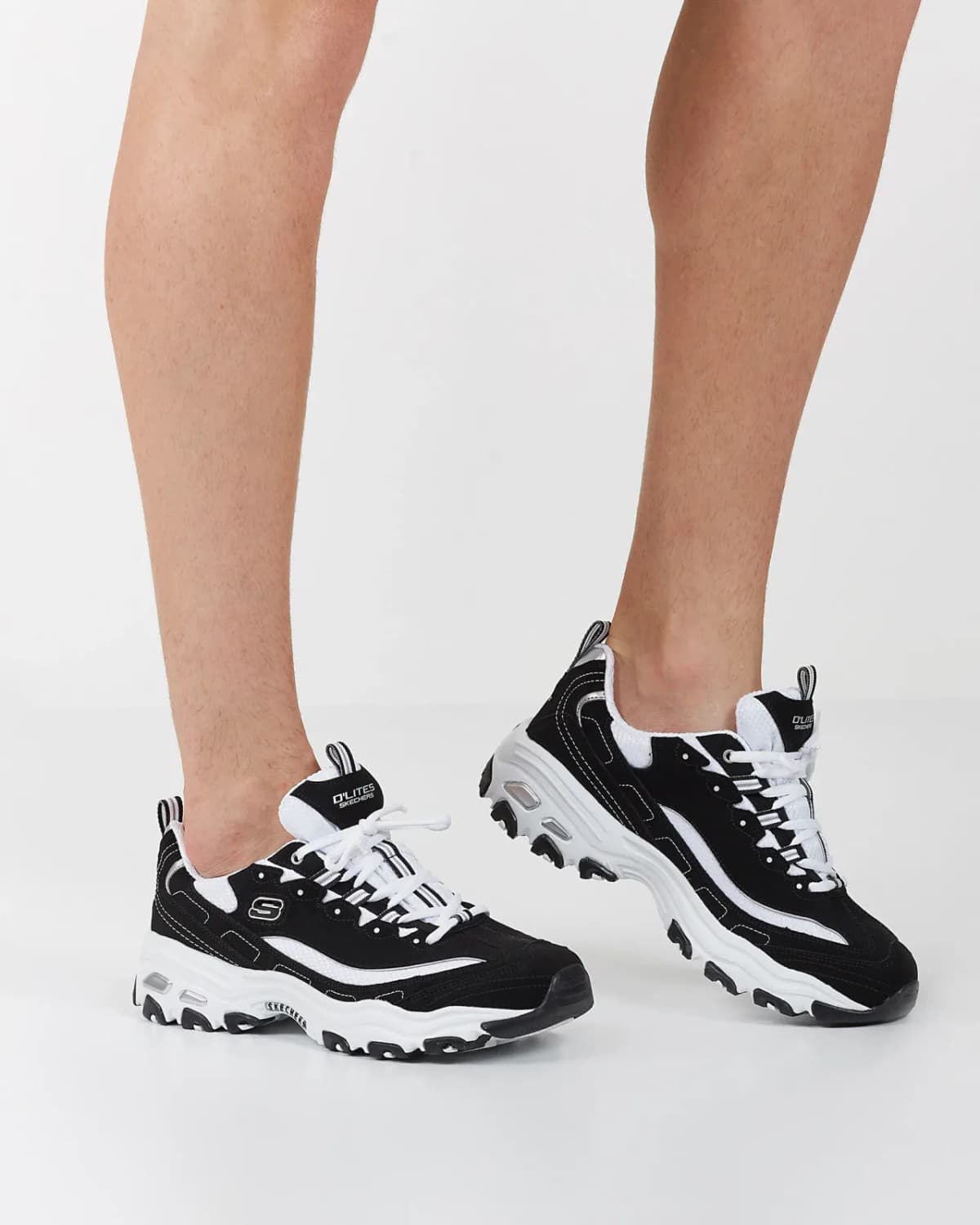 Skechers D'lites Erkek Siyah Sneakers · 52675-BKW (8/9)