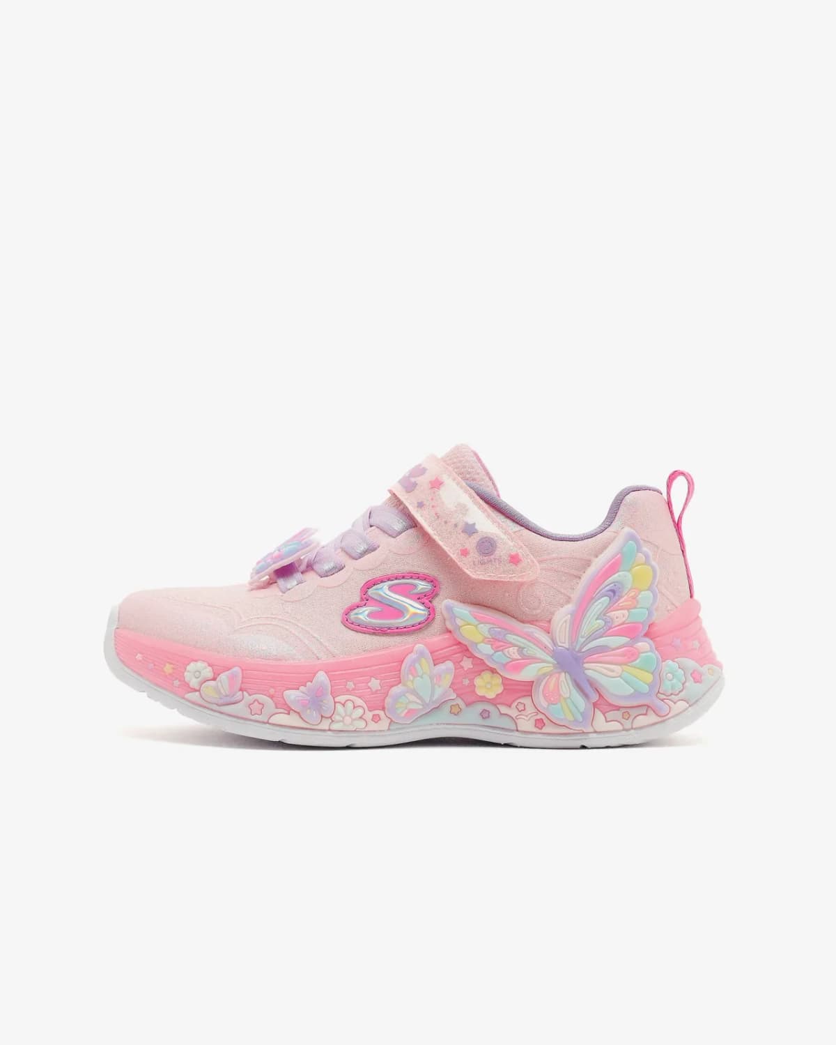Skechers Butterfly Bliss Büyük Kız Çocuk Pembe Işıklı Spor Ayakkabı · 303065L-LPMT (2/6)