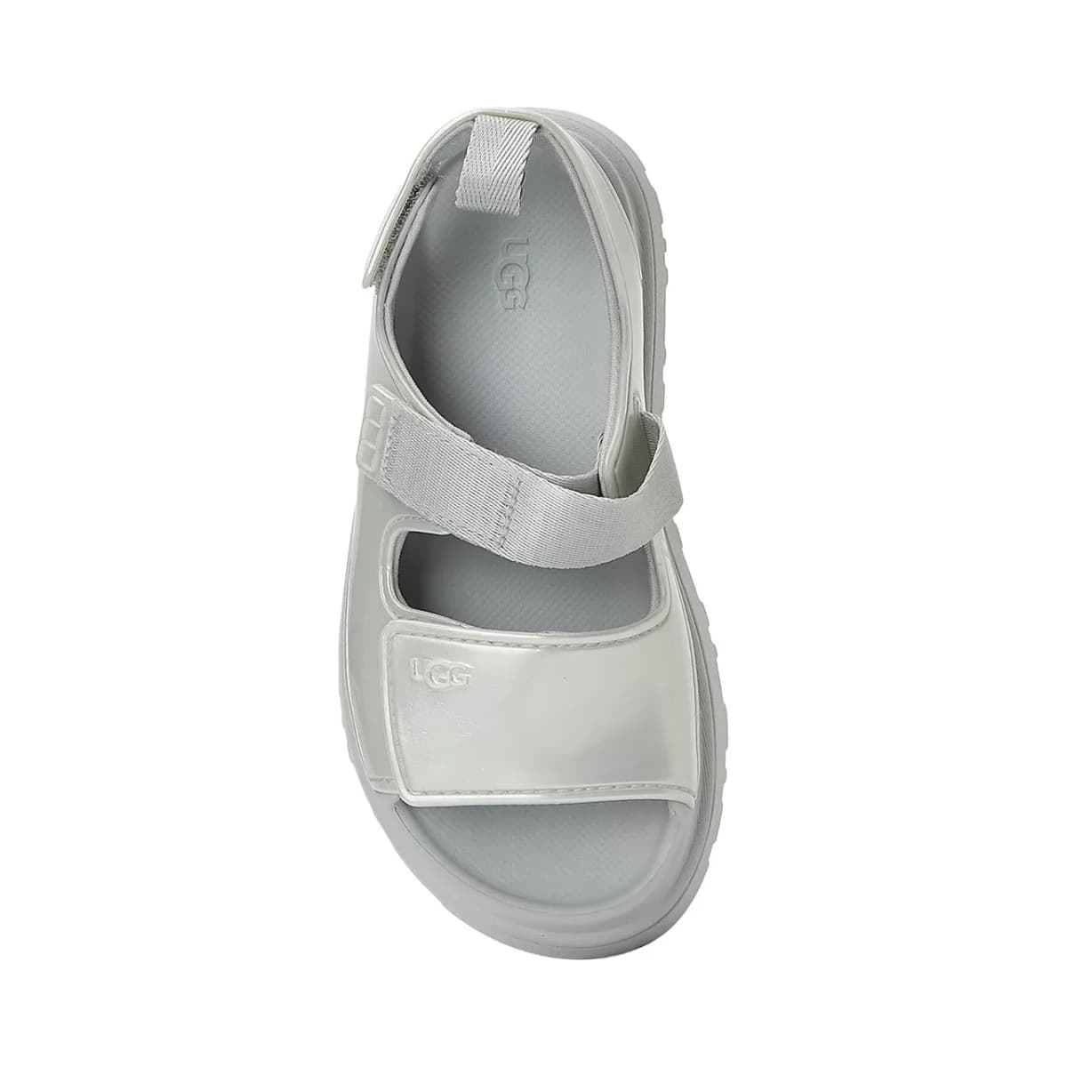 UGG Goldenglow Glossy Sparkle Silver Çocuk Sandalet — Gri · 1178750K-SLVR (4/5)