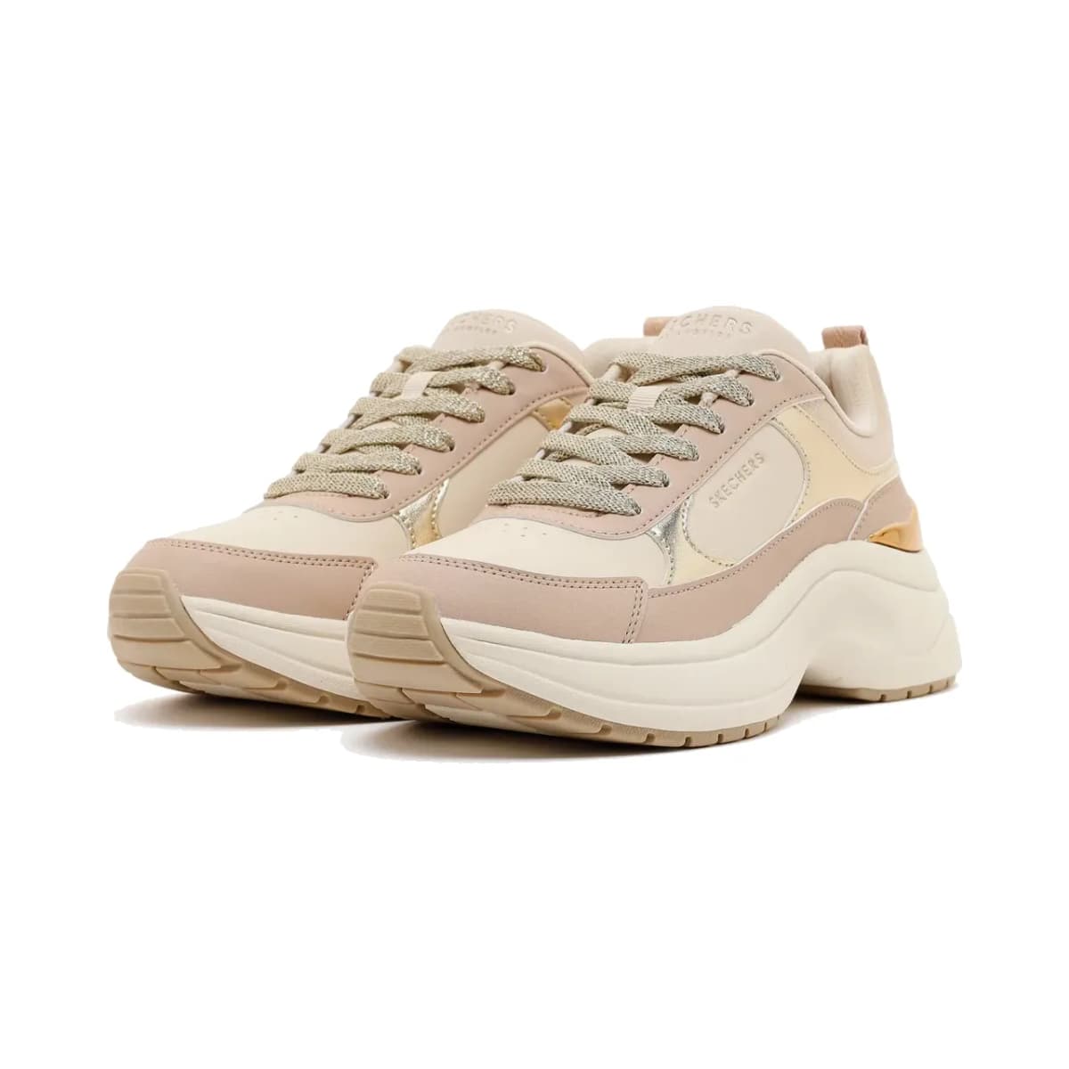Skechers Hazel 2 - Stunning You Kadın Bej Sneakers · 177447-NAT (3/5)