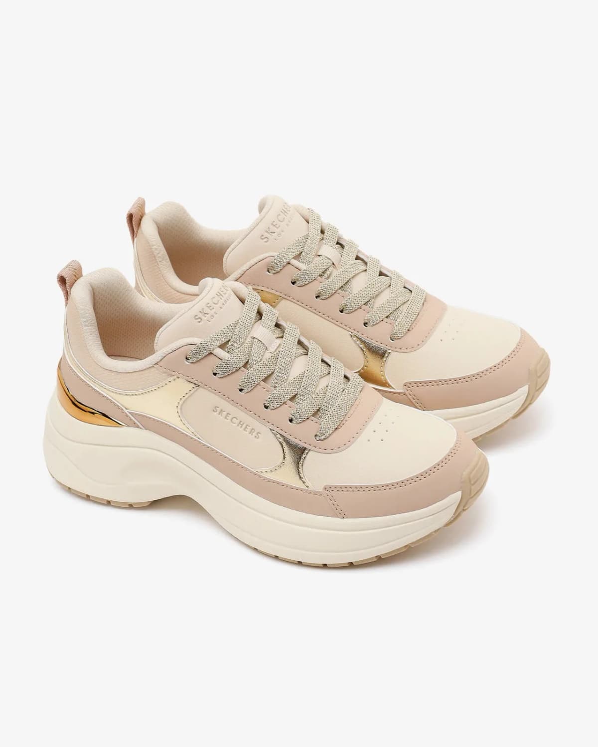 Skechers Hazel 2 - Stunning You Kadın Bej Sneakers · 177447-NAT (5/5)