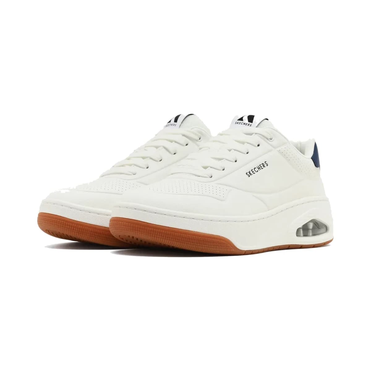 Skechers Uno Court Erkek Beyaz Sneakers · 183145-WNV (3/5)