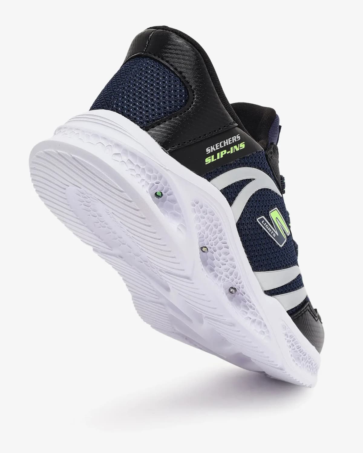 Skechers Meteor-lights - Brisk-beams Küçük Erkek Çocuk Lacivert Işıklı Spor Ayakkabı — Mavi · 403848N-NVBK (7/7)