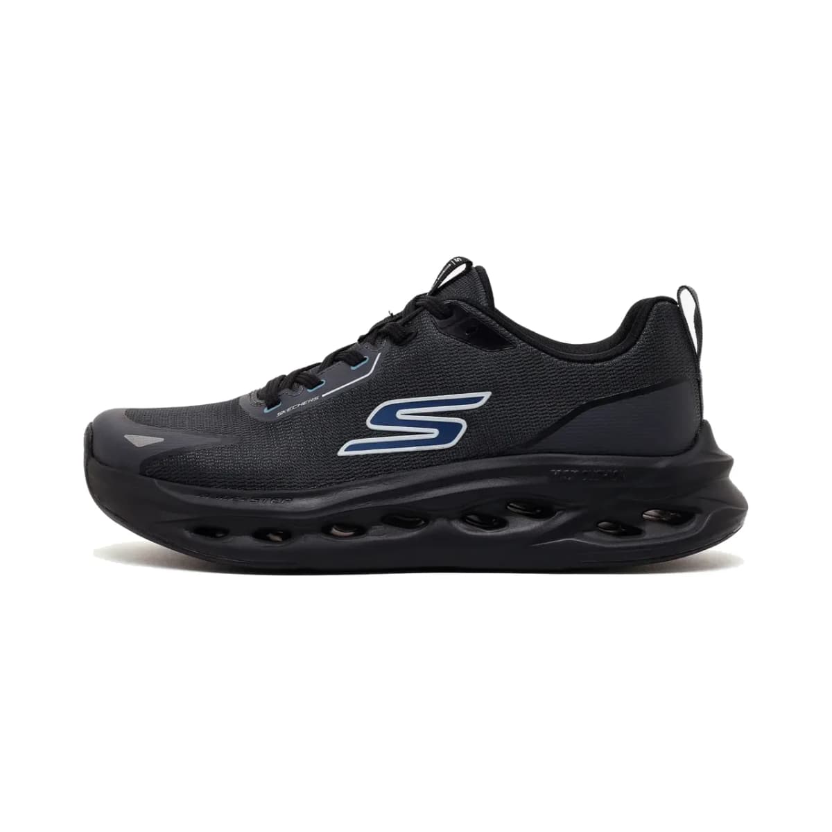 Skechers Max Cushioning Glide-step Erkek Siyah Koşu Ayakkabısı · 220417-BKBL (2/7)