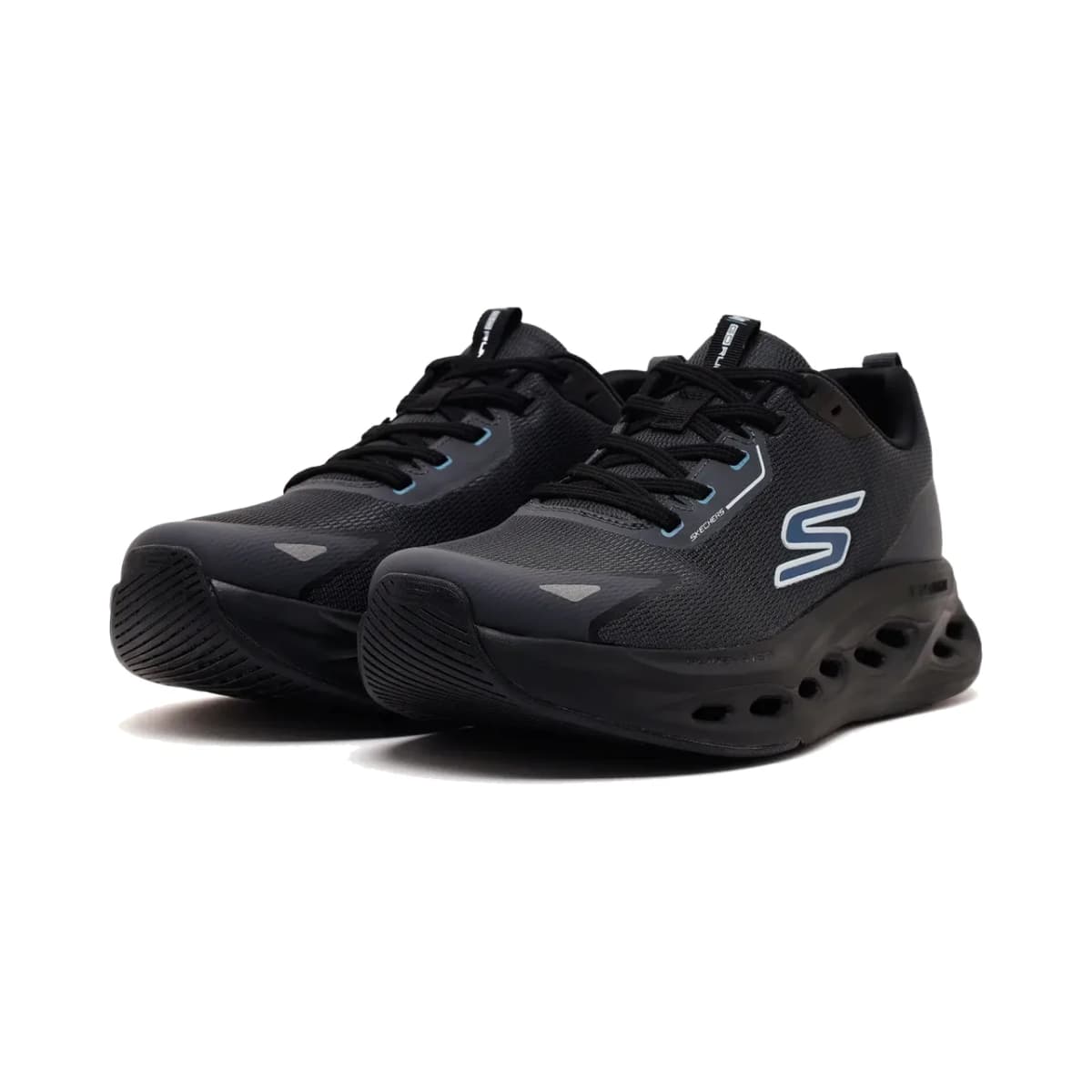 Skechers Max Cushioning Glide-step Erkek Siyah Koşu Ayakkabısı · 220417-BKBL (3/7)