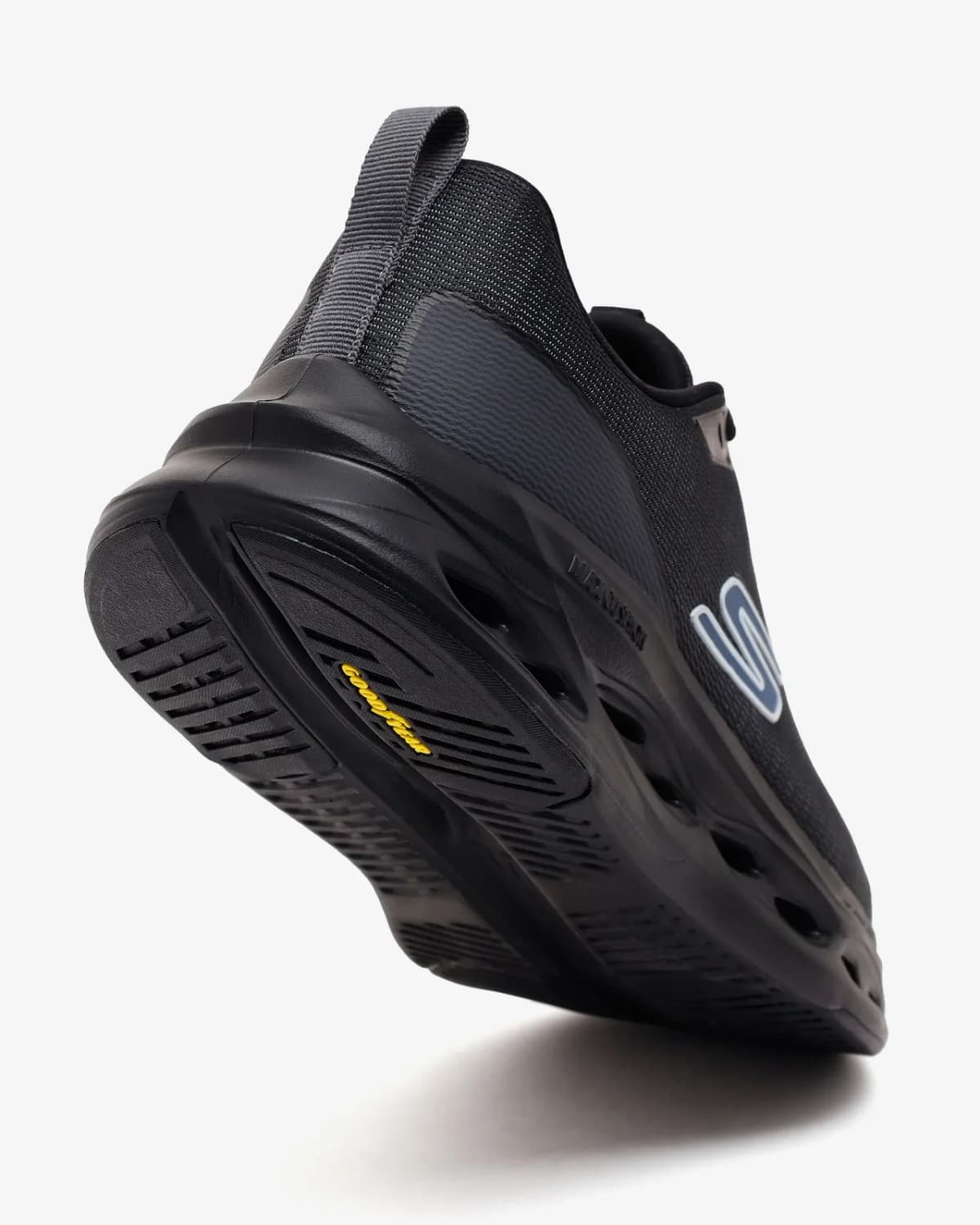 Skechers Max Cushioning Glide-step Erkek Siyah Koşu Ayakkabısı · 220417-BKBL (7/7)