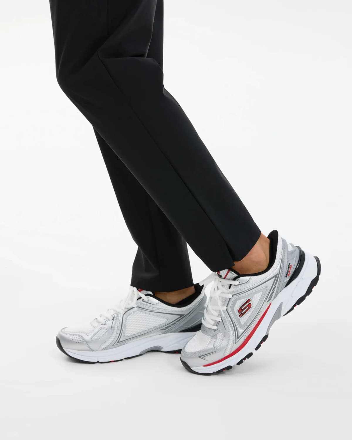Skechers Stamina Sport - Kordae Erkek Beyaz Sneakers · 233156-WSRD (8/8)