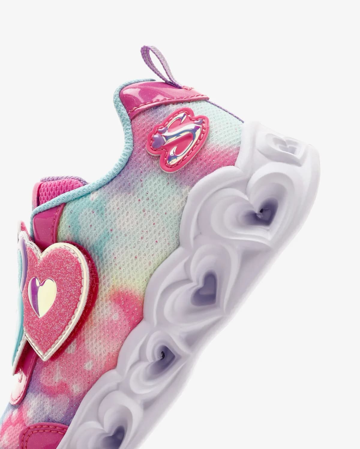 Skechers Heart Lights - Lovin Reflection Küçük Kız Çocuk Pembe Işıklı Spor Ayakkabı · 302693N-PKTQ (7/11)
