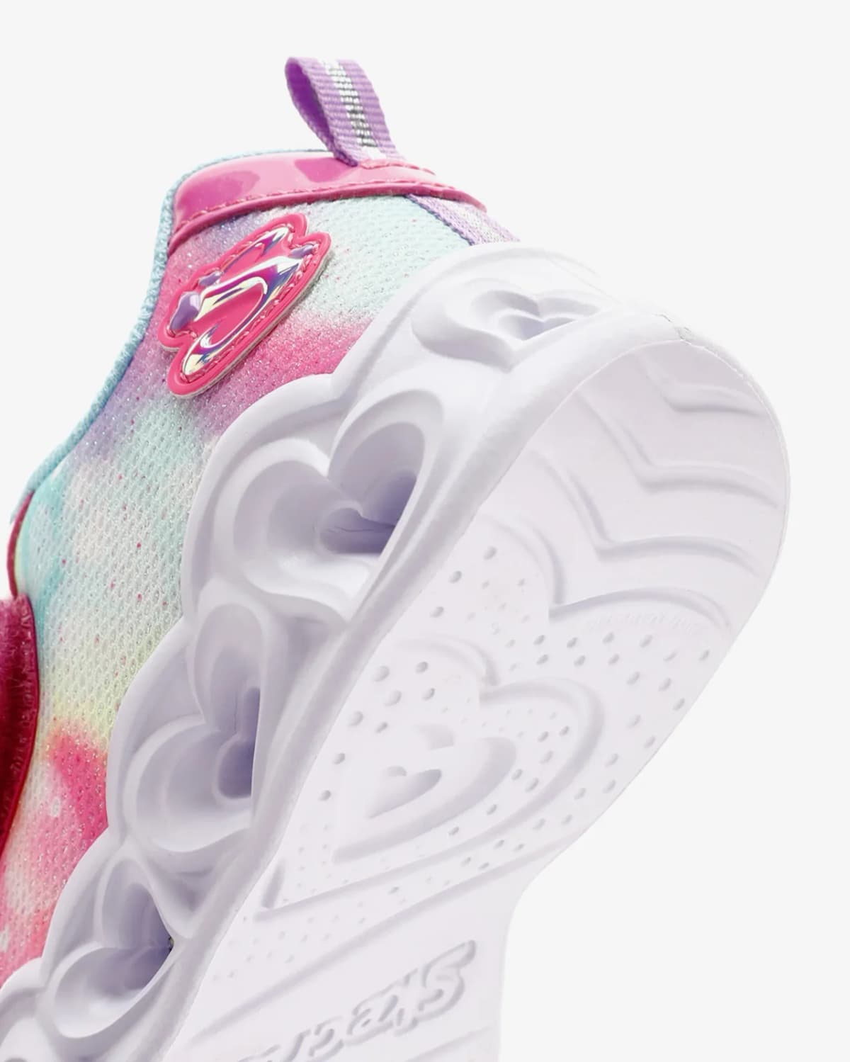 Skechers Heart Lights - Lovin Reflection Küçük Kız Çocuk Pembe Işıklı Spor Ayakkabı · 302693N-PKTQ (8/11)