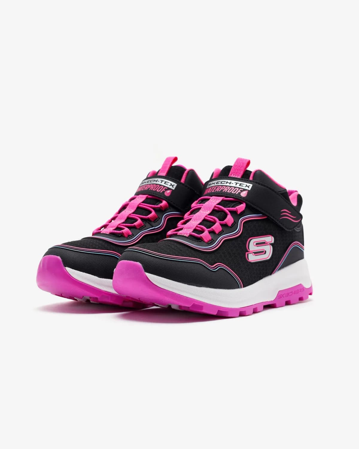 Skechers Storm Blazer - Streamline Coast Büyük Kız Çocuk Siyah Su Geçirmez Bot · 303451L-BKMT (9/9)