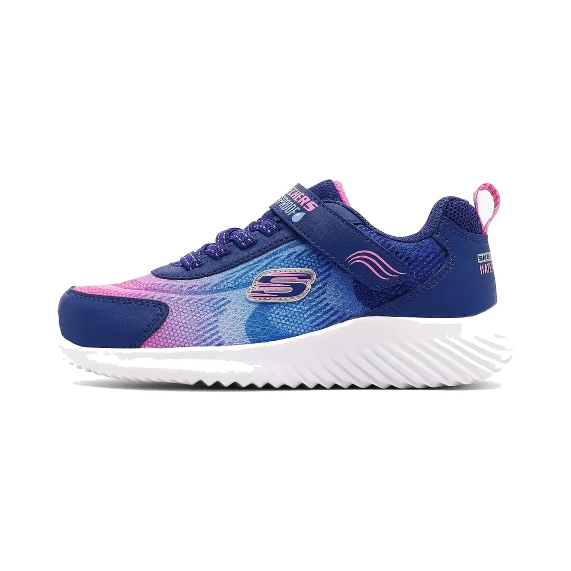 Skechers Bounder Büyük Kız Çocuk Lacivert Su Geçirmez Spor Ayakkabı — Mavi · 303452L-NVMT (2/5)