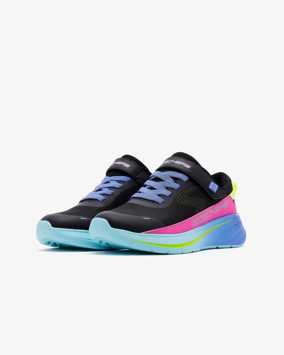 Skechers Wave 92 - Imara Lite Büyük Kız Çocuk Siyah Spor Ayakkabı · 303571L-BKMT (7/8)