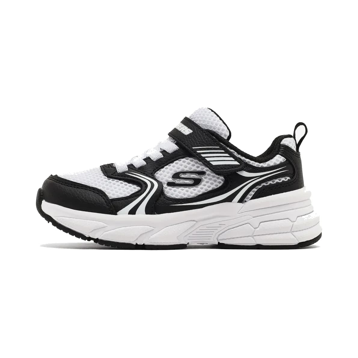 Skechers Retro-graph Büyük Kız Çocuk Siyah Spor Ayakkabı · 303692L-BKW (2/5)