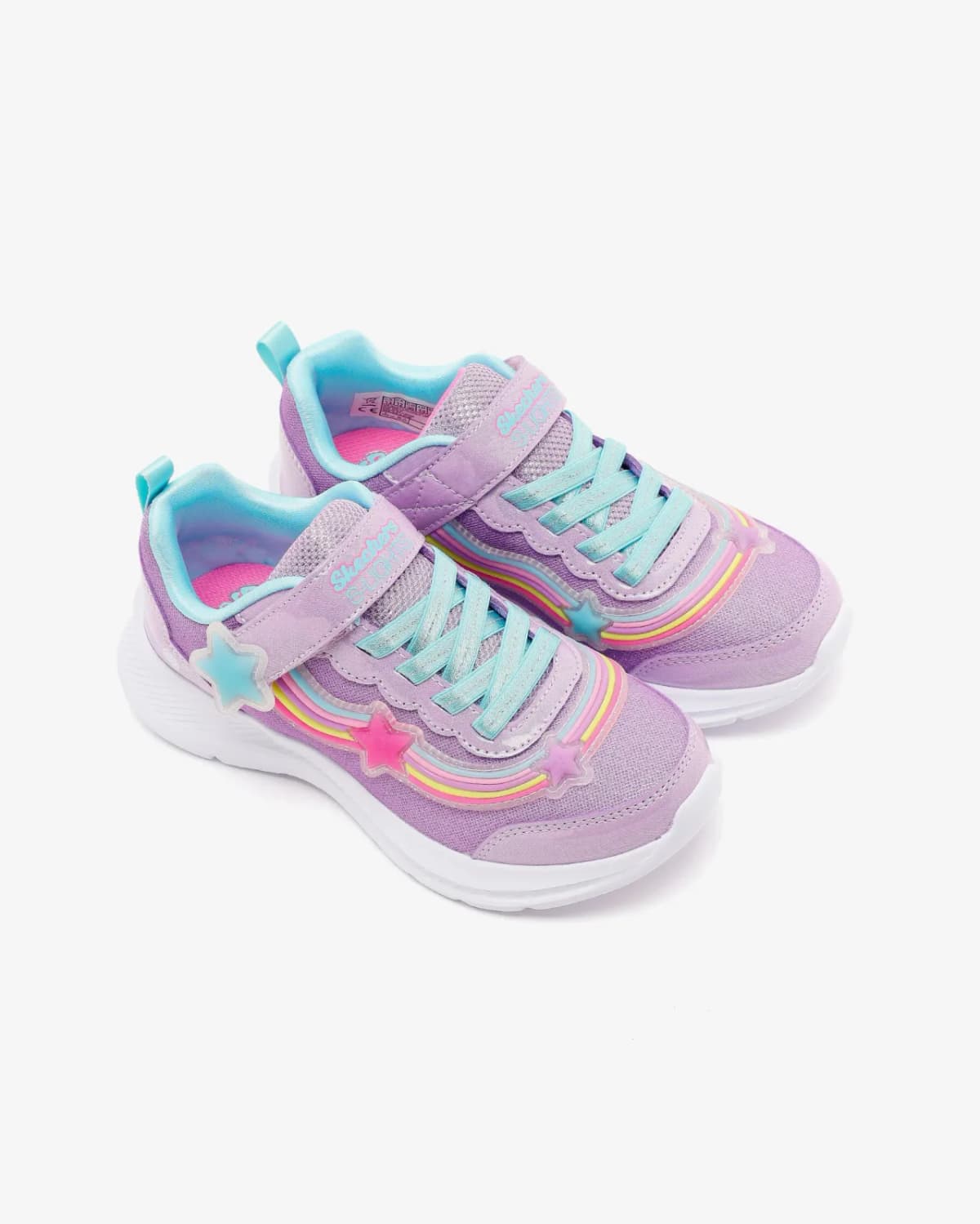 Skechers Jumpsters 2.0 Büyük Kız Çocuk Mor Işıklı Spor Ayakkabı · 303724L-LVMT (5/7)