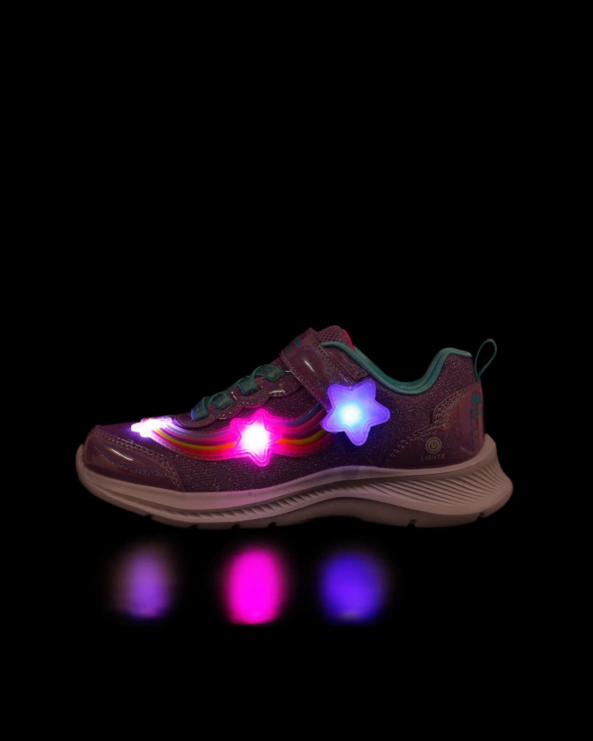 Skechers Jumpsters 2.0 Büyük Kız Çocuk Mor Işıklı Spor Ayakkabı · 303724L-LVMT (7/7)