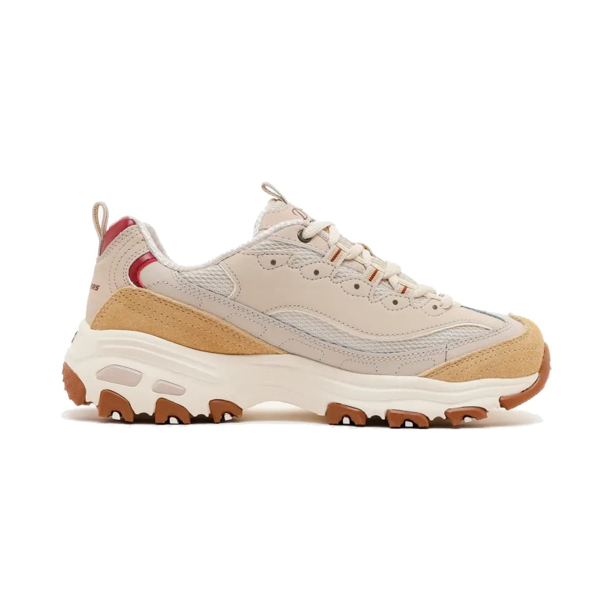Skechers D'lites Kadın Bej Sneakers — Çok Renkli · 13167-TPBG