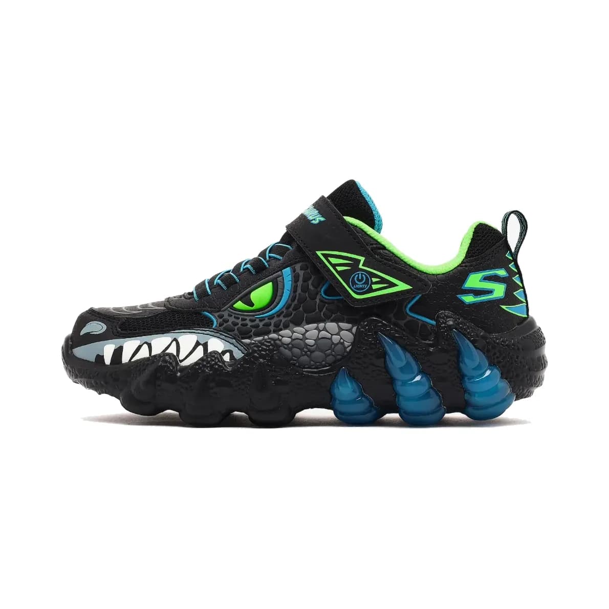 Skechers Skech-o-saurus Lights 2.0 Büyük Erkek Çocuk Siyah Işıklı Spor Ayakkabı · 400121L-BBLM (2/9)