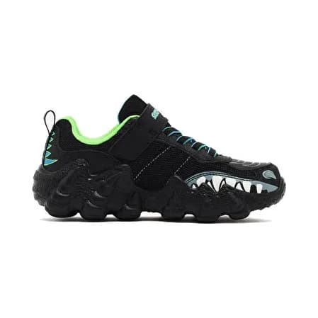Skechers Skech-o-saurus Lights 2.0 Büyük Erkek Çocuk Siyah Işıklı Spor Ayakkabı