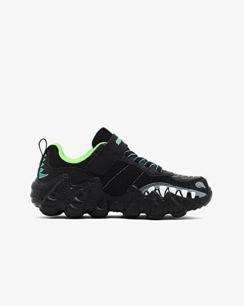 Skechers Skech-o-saurus Lights 2.0 Büyük Erkek Çocuk Siyah Işıklı Spor Ayakkabı