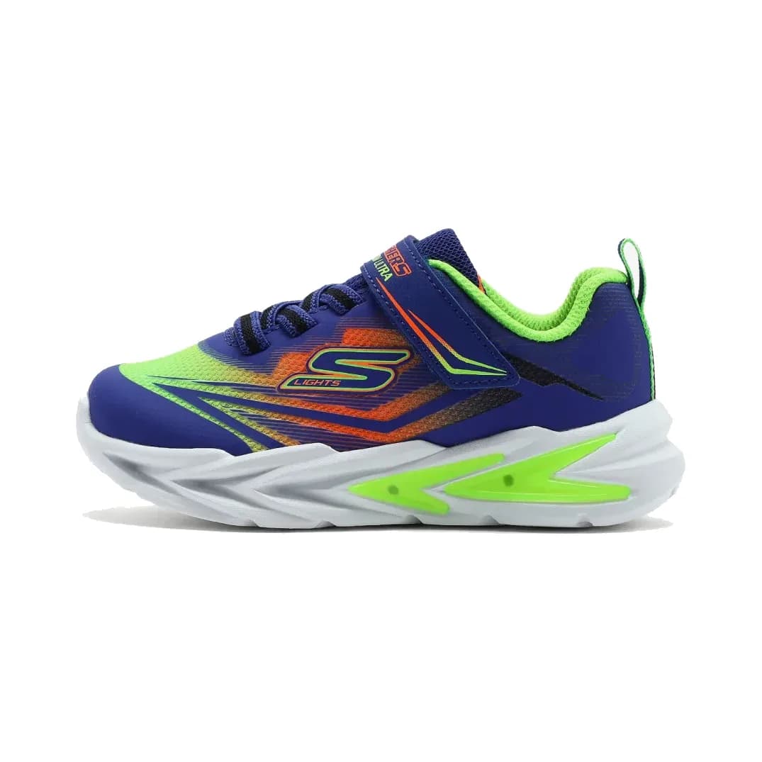 Skechers Flex - Glow Ultra Küçük Erkek Çocuk Mavi Işıklı Spor Ayakkabı — Çok Renkli · 400139N-BLMT (2/8)
